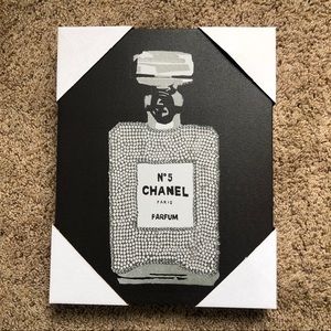 COCO CHANEL N°5 Paris Fragrance Fashion Print